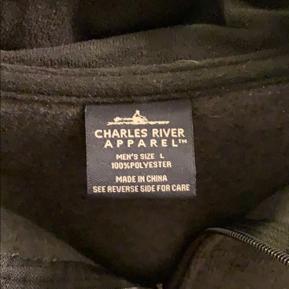 Charles River Fleece 1/4 Zip - Picture 3 of 3